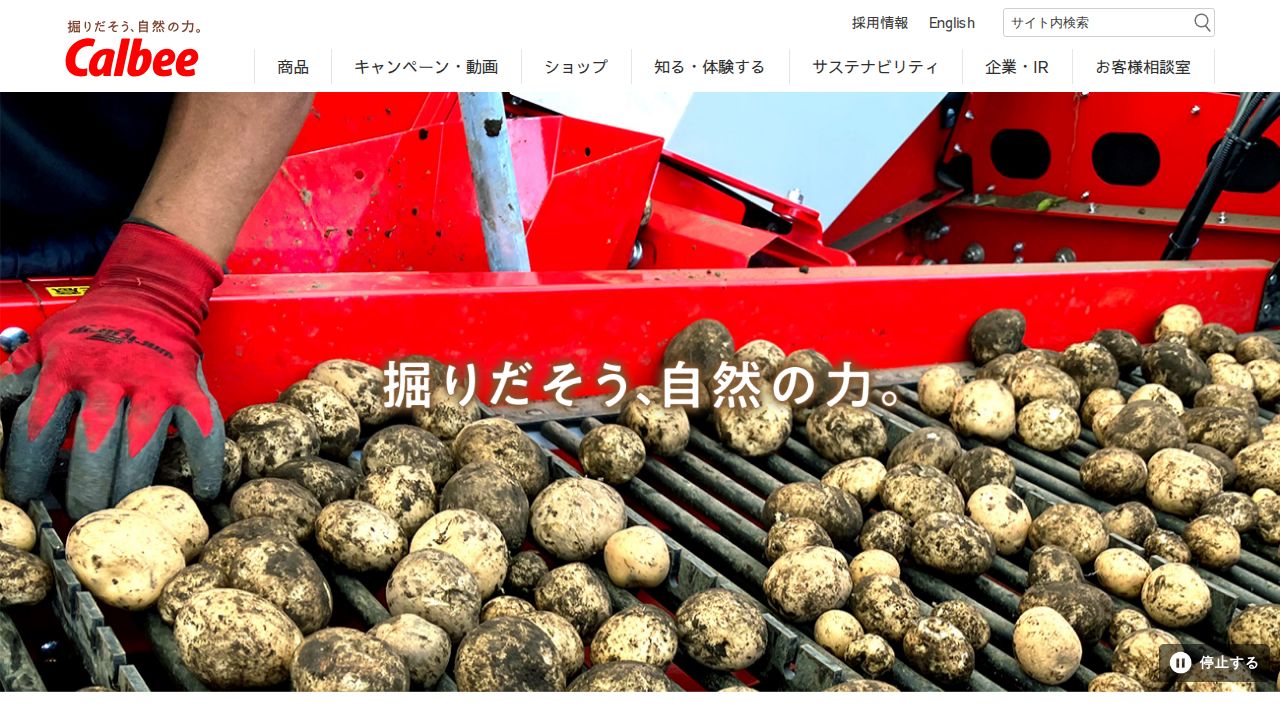 カルビー 公式サイト