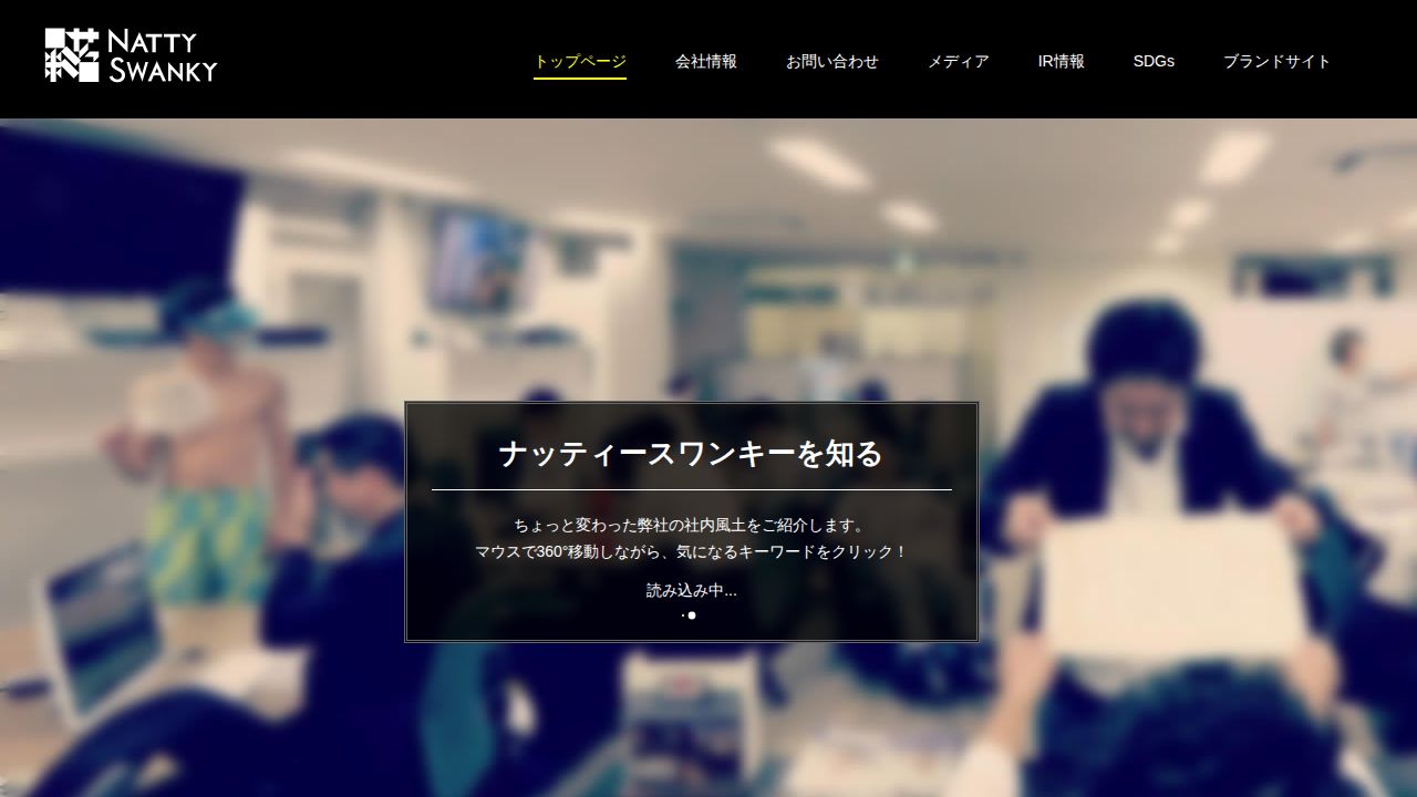 ＮＡＴＴＹ　ＳＷＡＮＫＹホールディングス 公式サイト