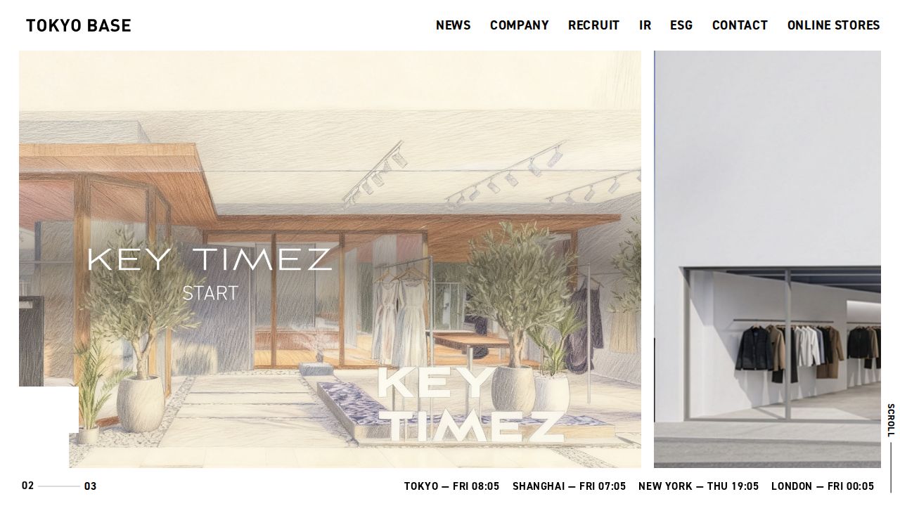 ＴＯＫＹＯ　ＢＡＳＥ 公式サイト