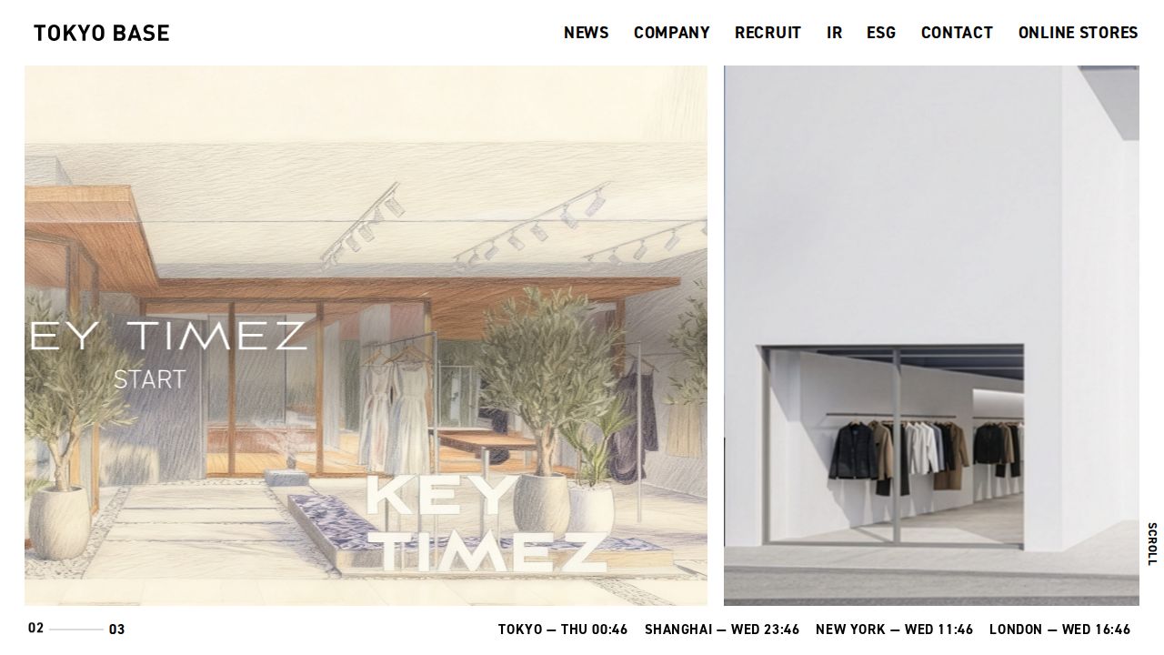 ＴＯＫＹＯ　ＢＡＳＥ 公式サイト